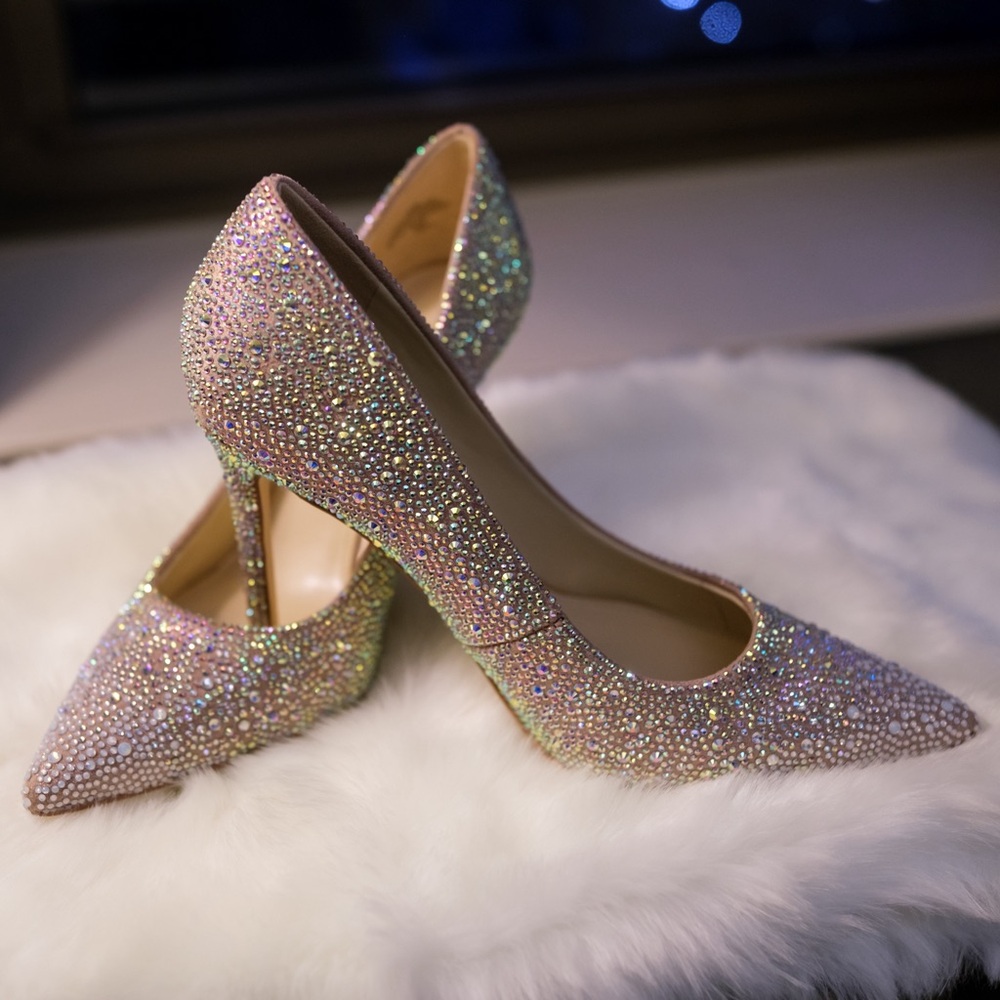 Nine West Rhinestone Pumps Size 7.5